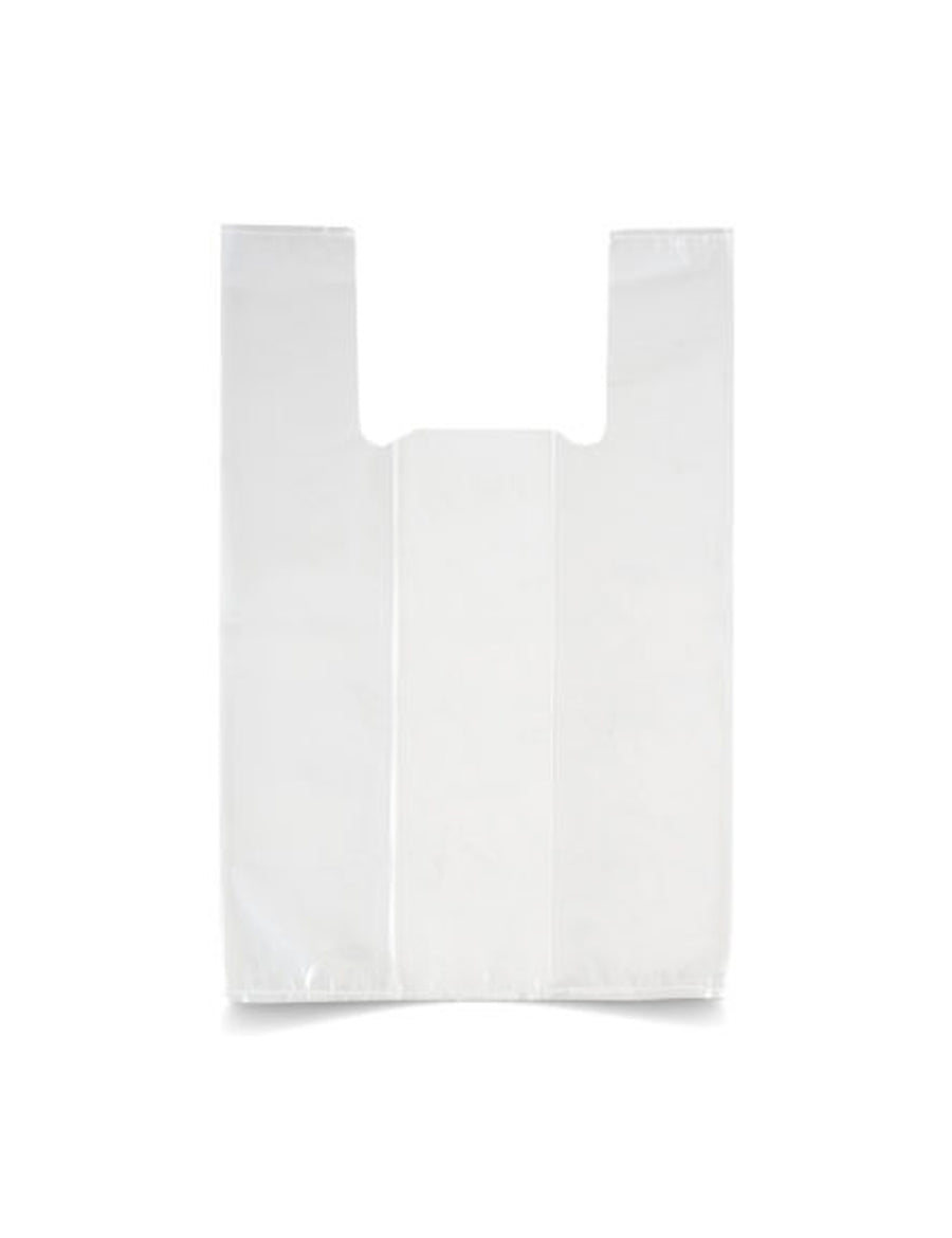 Hotelware ecofusion WHITE HDPE PLASTIC BAG