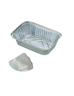 Hotelware ecofusion big Single-use aluminium baking tray with lid