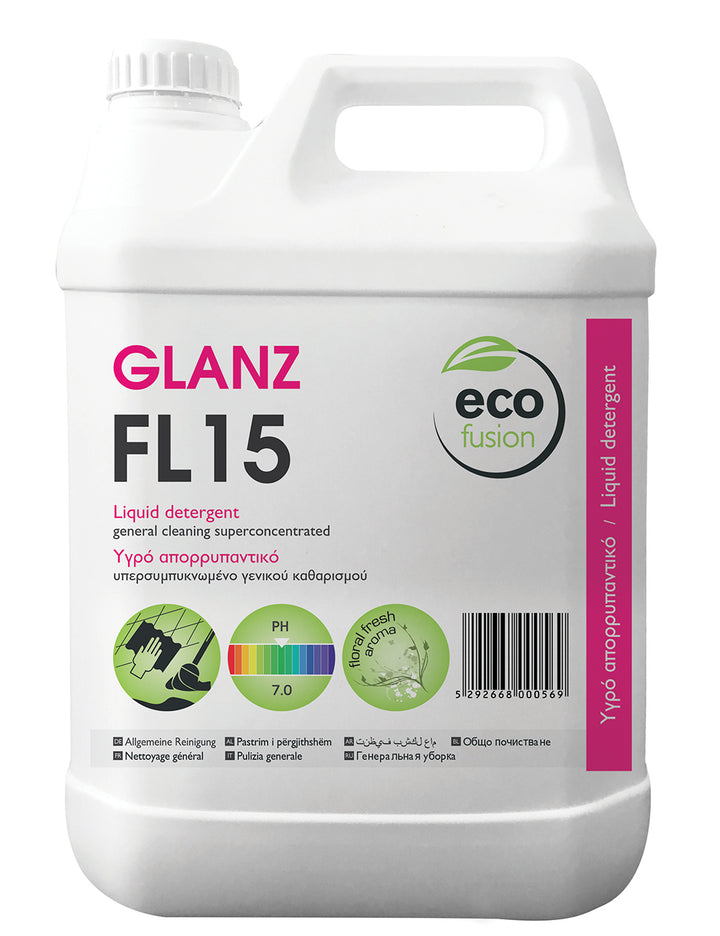 Hotelware ecofusion GLANZ FL15 - general purpose & floor cleaner - 5L