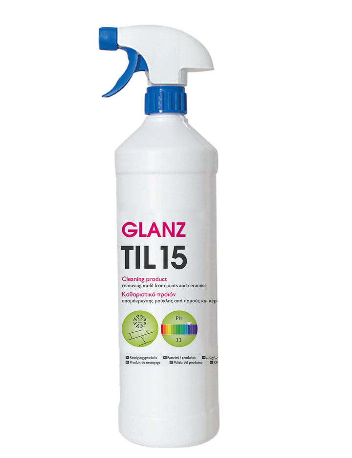 Hotelware ecofusion GLANZ TIL15 - mould cleaner from tiles and joints - 1L
