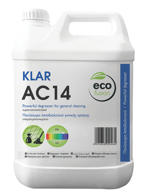 Hotelware ecofusion KLAR AC14 - Grease/oil cleaner detergent - 5L