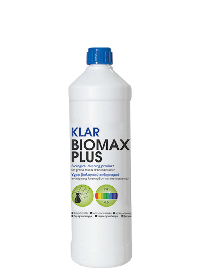 Hotelware ecofusion KLAR BIOMAX PLUS - Bio cleaner of grease traps - 1L