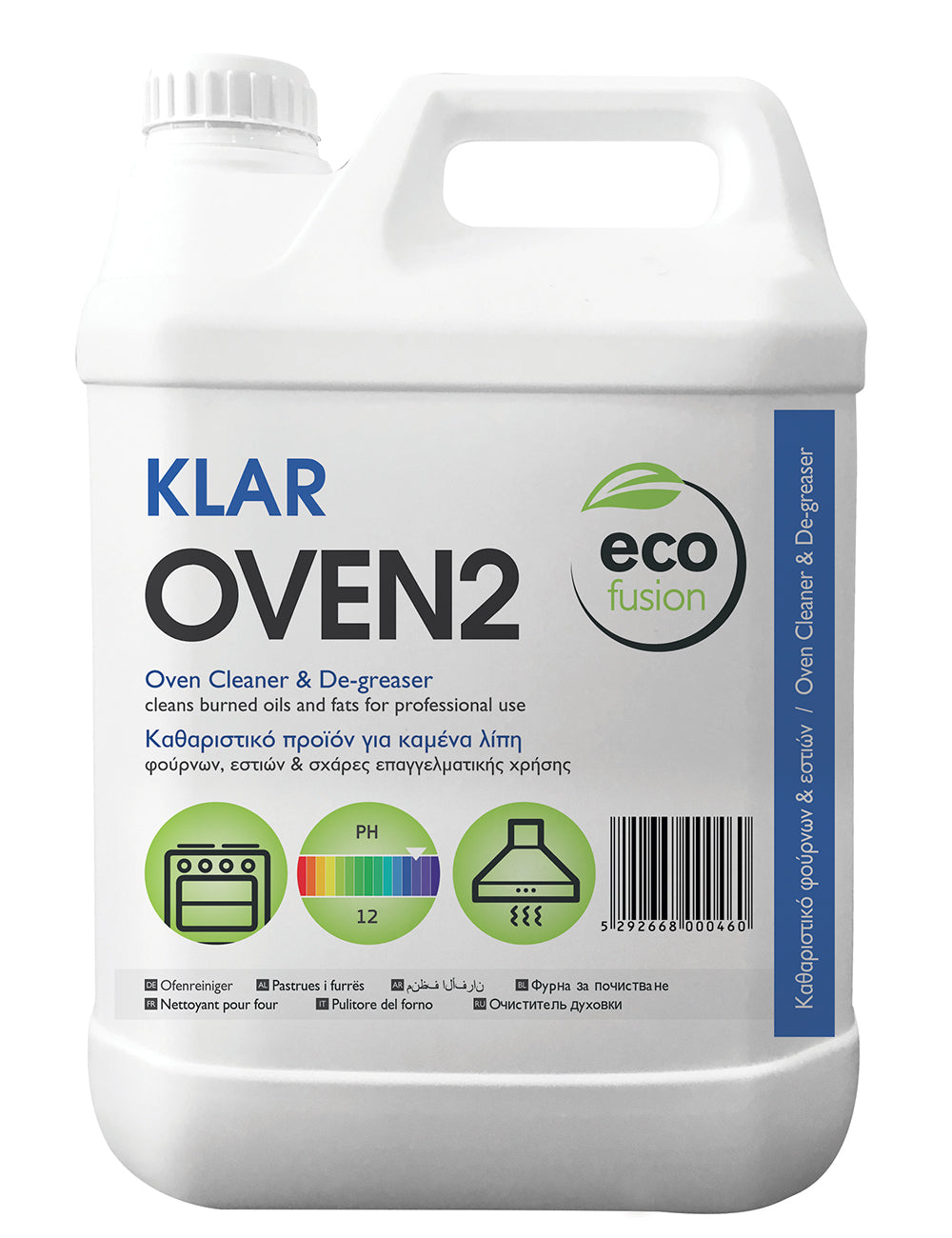 KLAR OVEN2 - Oven cleaner detergent - 5L