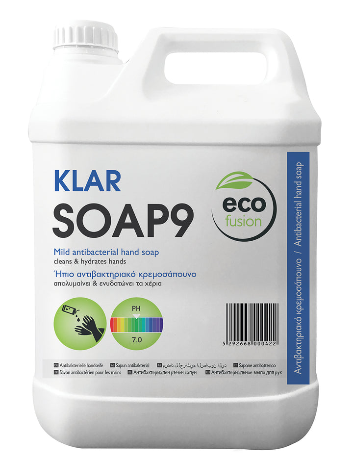 Hotelware ecofusion KLAR SOAP9 - Antiseptic Hand Soap - 5L