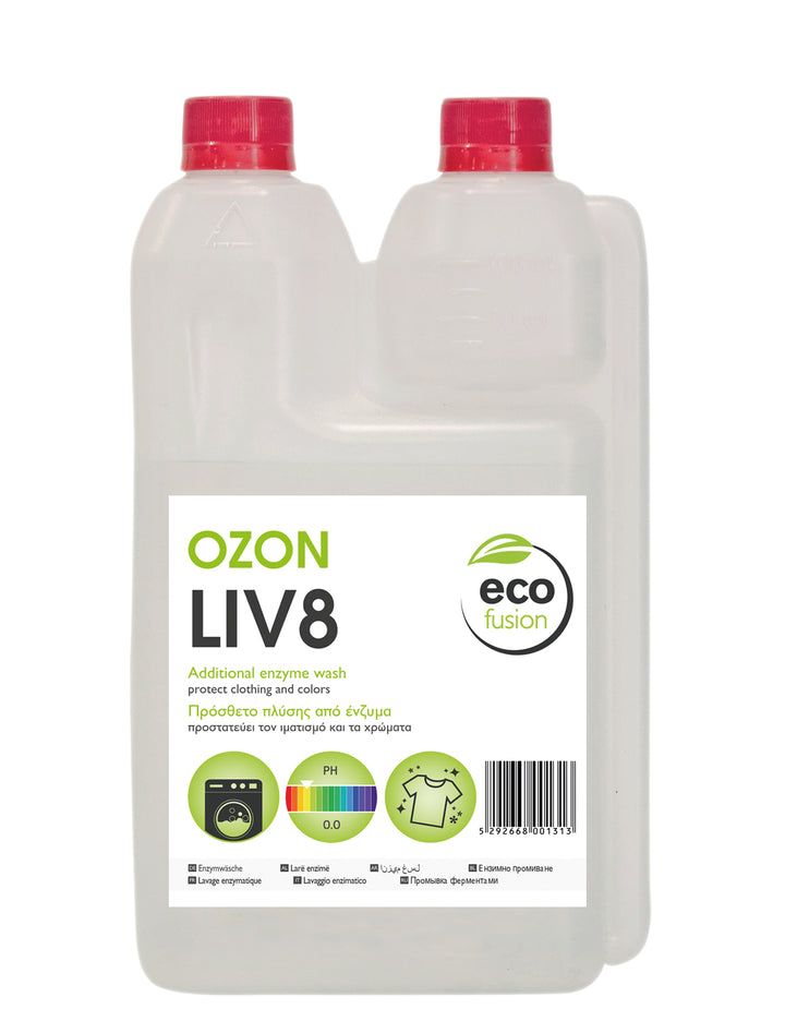 Hotelware ecofusion OZON LIV8 - LAUNDRY ENZYME ADDITIVE - 1L
