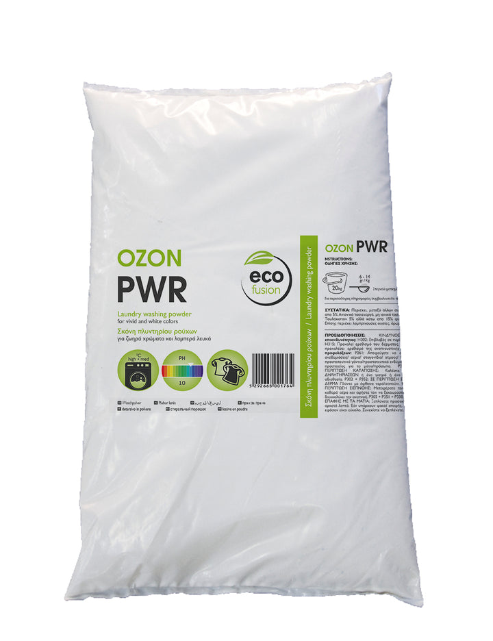 Hotelware ecofusion OZON PWR - LAUNDRY WASHING POWDER - 20KG