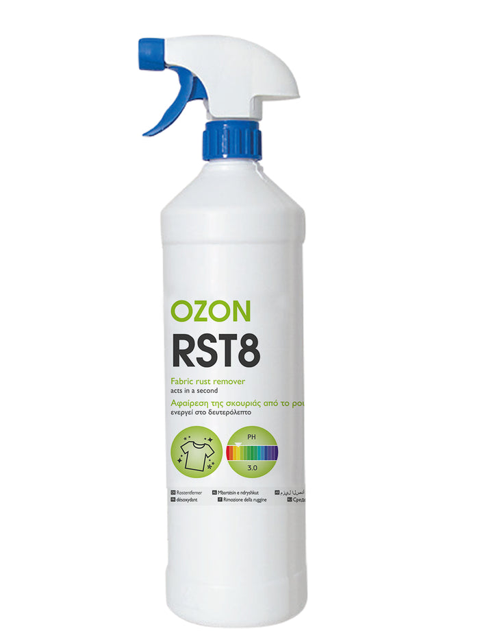 Hotelware ecofusion OZON RST8 - RUST REMOVING SPOT CLEANER - 1L