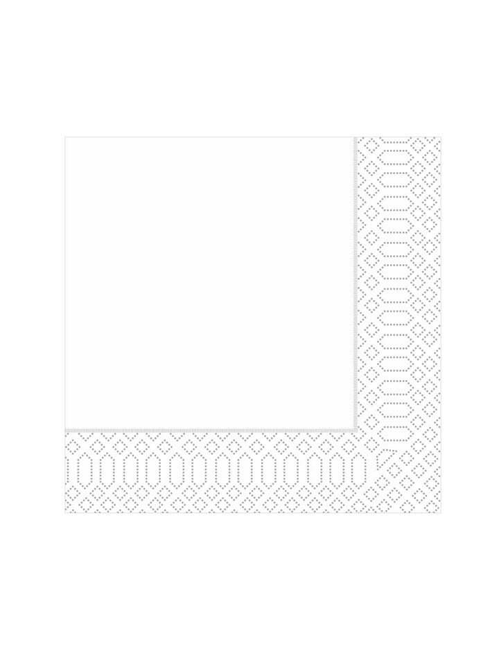 Hotelware ecofusion PPRN - white Luxury Paper Napkin 2 ply